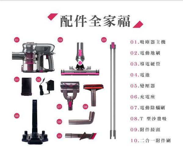 HVC-23E1 無線吸塵器 